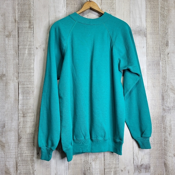 Vintage 90s Hanes Crewneck Sweater Soft Casual Fit. - Picture 5 of 12